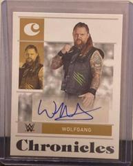 Wolfgang Wrestling Cards 2022 Panini Chronicles WWE Signatures Prices