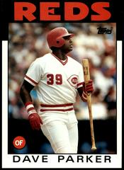 Dave Parker #41 Baseball Cards 1986 Topps Super Prices