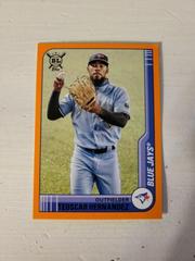 Teoscar Hernandez [Orange] #3 Baseball Cards 2021 Topps Big League Prices