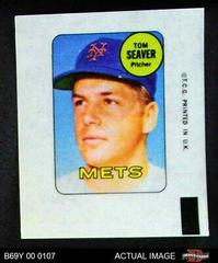 Tom Seaver Baseball Cards 1969 Topps Decals Prices