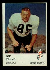 Joe Young Football Cards 1961 Fleer Prices