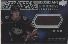 Jamie Drysdale #ORJ-JD Hockey Cards 2021 SPx UD Black Obsidian Rookie Jersey Prices