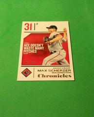 Max Scherzer [Artist's Proof] #18 Baseball Cards 2018 Panini Chronicles Prices