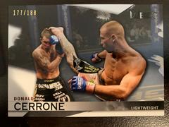 Donald Cerrone [Silver] Ufc Cards 2010 Topps UFC Knockout Prices