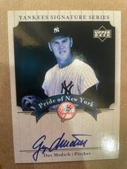 Doc Medich Baseball Cards 2003 Upper Deck Yankees Signature Series Pride of NY Autograph Prices