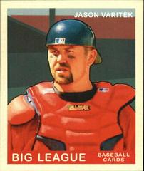 Jason Varitek [Red Back] #54 Baseball Cards 2007 Upper Deck Goudey Prices