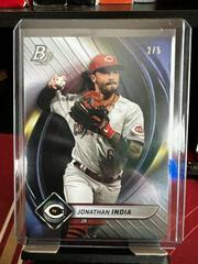 Jonathan India [Red Platinum Bar] #38 Baseball Cards 2022 Bowman Platinum Prices