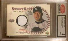 Roger Clemens #J-Rog Baseball Cards 2001 Upper Deck Sweet Spot Game Jersey Prices
