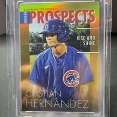Cristian Hernandez [Gold] #MP-7 Baseball Cards 2023 Bowman Modern Prospects Prices
