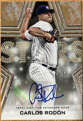 Carlos Rodon [Gold] #BSA-CRO Baseball Cards 2023 Topps Series 2 Stars Autographs Prices