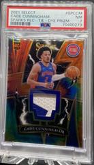 Cade Cunningham [Tie Dye Prizm] #SP-CCM Basketball Cards 2021 Panini Select Sparks Prices