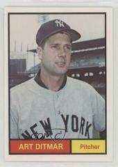 Art Ditmar #21 Baseball Cards 1982 Galasso 1961 World Champions New York Yankees Prices