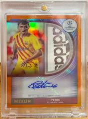 Pedri Soccer Cards 2021 Topps Merlin Chrome UEFA Autographs Prices