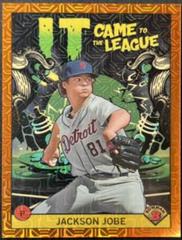 Jackson Jobe [Orange] Baseball Cards 2022 Bowman Chrome It Came To The League Prices