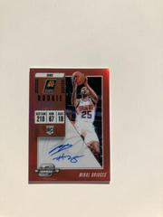 Mikal Bridges [Looking Left Autograph Red] #130 Basketball Cards 2018 Panini Contenders Optic Prices