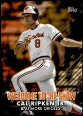 Cal Ripken Jr. [5x7 Gold] Baseball Cards 2022 Topps Welcome to the Show Prices