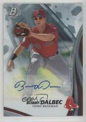 Bobby Dalbec #TPA-BD Baseball Cards 2017 Bowman Platinum Top Prospects Autographs Prices