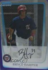 Bryce Harper [Purple Refractor] #BCP111 Baseball Cards 2011 Bowman Chrome Prospects Prices