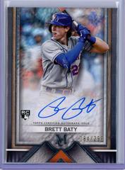 Brett Baty #AA-BB Baseball Cards 2023 Topps Museum Collection Archival Autographs Prices