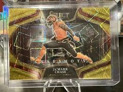 Ja'Marr Chase [Gold] #SS-5 Football Cards 2022 Panini Select Snapshots Prices