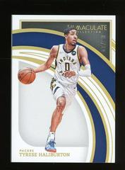 Tyrese Haliburton [Gold] #1 Basketball Cards 2021 Panini Immaculate Collection Prices