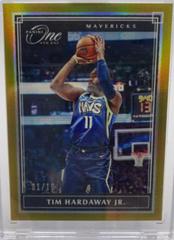 Tim Hardaway Jr. [Gold] #6 Basketball Cards 2019 Panini One and One Prices