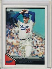 Sandy Koufax #1 Baseball Cards 2011 Topps Lineage Prices
