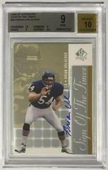 Brian Urlacher #BU Football Cards 2000 SP Authentic Sign of the Times Prices