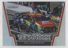 William Byron [Prizm] #T15 Racing Cards 2021 Panini Prizm Teamwork Prices
