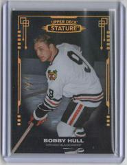Bobby Hull [Photo Variant Black] #1 Hockey Cards 2021 Upper Deck Stature Prices