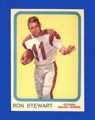 Ron Stewart #51 Football Cards 1963 Topps CFL Prices