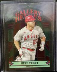 Mike Trout Baseball Cards 2022 Topps Gallery of Heroes Prices
