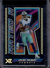 Jalen Tolbert Football Cards 2022 Panini XR Rated R Prices