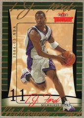 T.J. Ford #57 Basketball Cards 2004 Fleer Throwbacks Prices