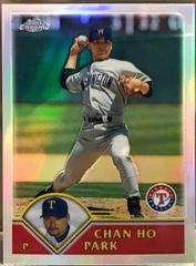 Chan HO Park [Silver Refractor] #293 Baseball Cards 2003 Topps Chrome Prices