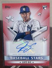Luis Gil [Red] #BSA-LG Baseball Cards 2022 Topps Baseball Stars Autographs Prices