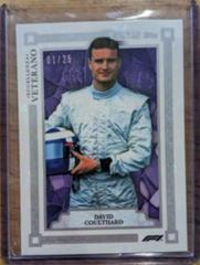 David Coulthard [Purple] Racing Cards 2023 Topps Eccellenza Formula 1 Prices