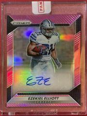 Ezekiel Elliott [Pink] #RA-EZE Football Cards 2016 Panini Prizm Rookie Autograph Prices