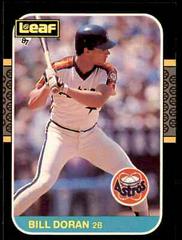 Bill Doran #197 Baseball Cards 1987 Leaf Prices