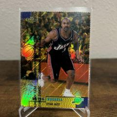 Bryon Russell Gold Refractor #55 Basketball Cards 1999 Finest Prices