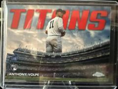 Anthony Volpe [Red] Baseball Cards 2023 Topps Chrome Titans Prices
