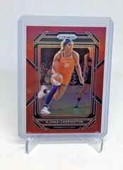 DiJonai Carrington [Red] #1 Basketball Cards 2023 Panini Prizm WNBA Prices