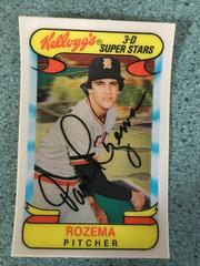 Dave Rozema #21 Baseball Cards 1978 Kellogg's Prices