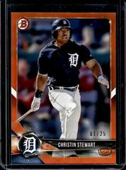 Christin Stewart [Orange] #BP130 Baseball Cards 2018 Bowman Paper Prospects Prices