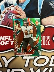 Baker Mayfield [Green] #FLA-14 Football Cards 2023 Panini Phoenix Flame Throwers Prices