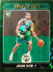 Jayson Tatum [Green] #253 Basketball Cards 2017 Panini Hoops Prices