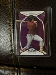 Druw Jones [Purple] #18 Baseball Cards 2023 Panini Chronicles Certified Prices
