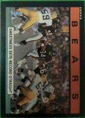 Walter Payton [Bears Team Leaders] Football Cards 1985 Topps Prices