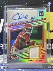 Cornell Powell #RPA-CP Football Cards 2021 Panini Donruss Optic Rookie Patch Autographs Prices