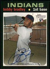 Bobby Bradley [Red Ink] Baseball Cards 2020 Topps Heritage Real One Autographs Prices